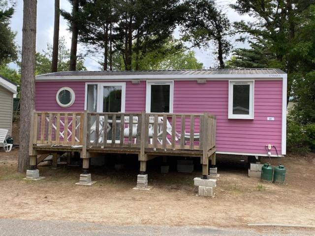 Mobil Home La Licorne Camping Nous Dormant Сен-Жан-де-Мон Екстериор снимка